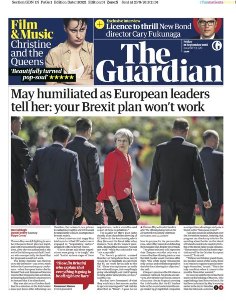 guardian-front page