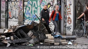 Πεδίο μάχης οι δρόμοι του Αμβούργου