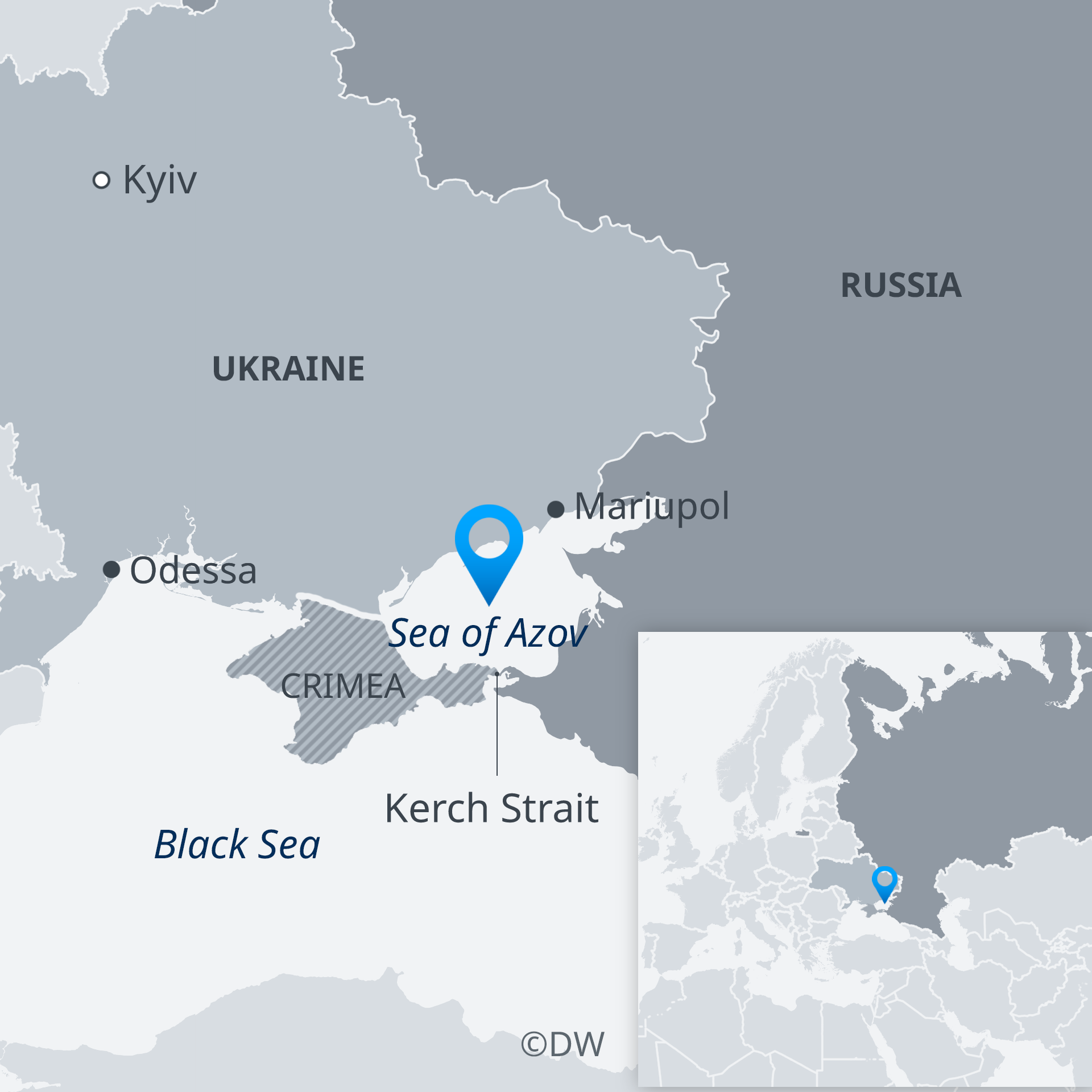 map-kerch strait